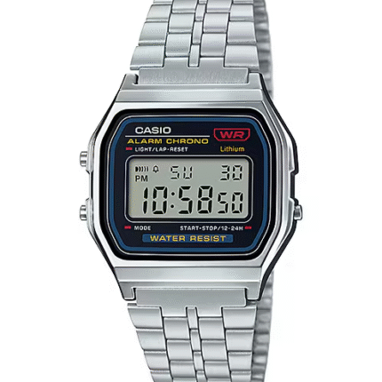 Casio A159WA-N1 Steel Digital Watch