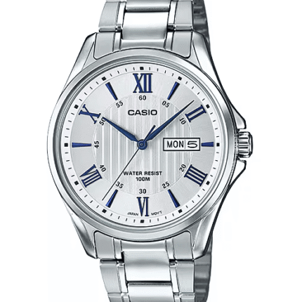Casio Stainless Steel Chain MTP-1384D-7A2 Watch