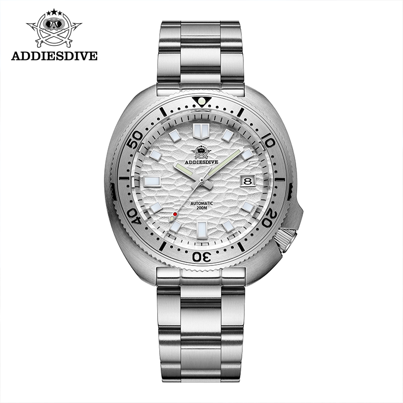 ADDIESDIVE AD2117 43.8mm NH35 Turtle Automatic Dive Watch